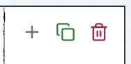 Figure 6.1: Adding, duplicating, and deleting canvases