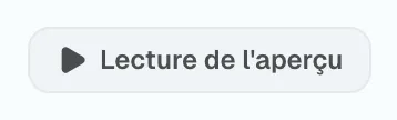 Figure 6.5 : Lancement de la lecture d'aperçu